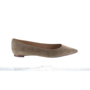 Sam Edelman Womens Sally Oatmeal Suede Ballet Flats Size 10 Medium (B, M)